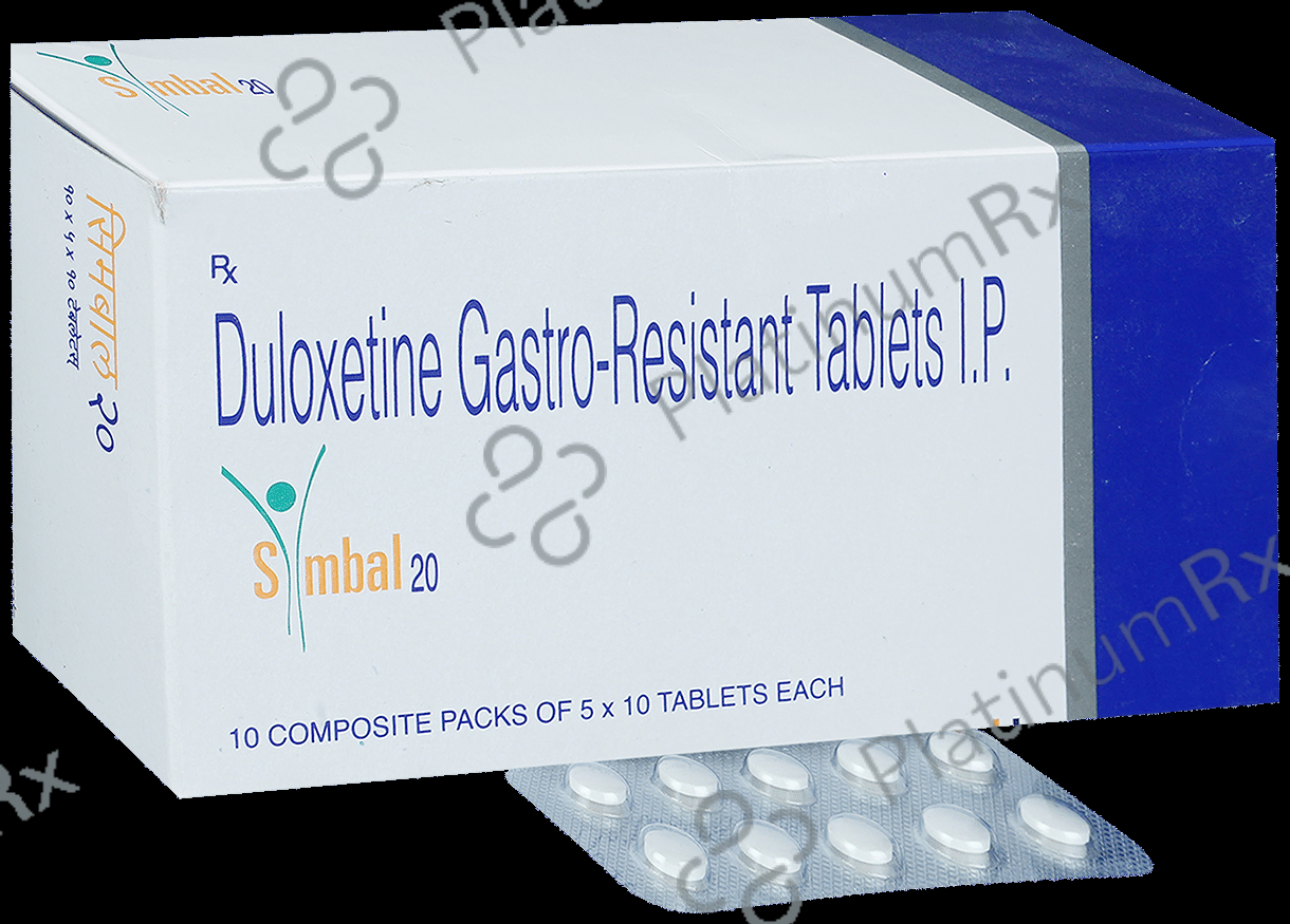 Symbal 20mg Tablet 10s