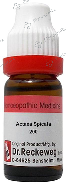 Dr. Reckeweg Actaea Spicata Dilution 200 CH