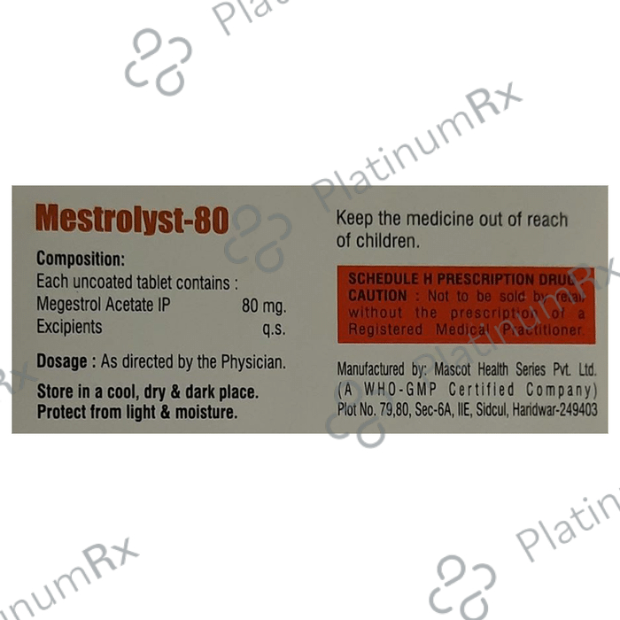 Mestrolyst 80 Tablet