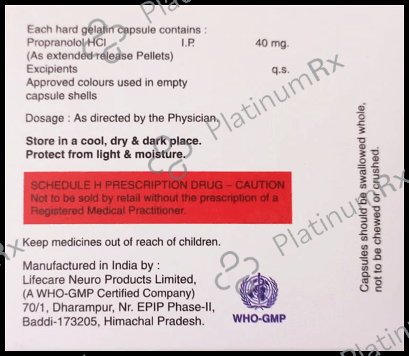 Syprol TR 40 Capsule