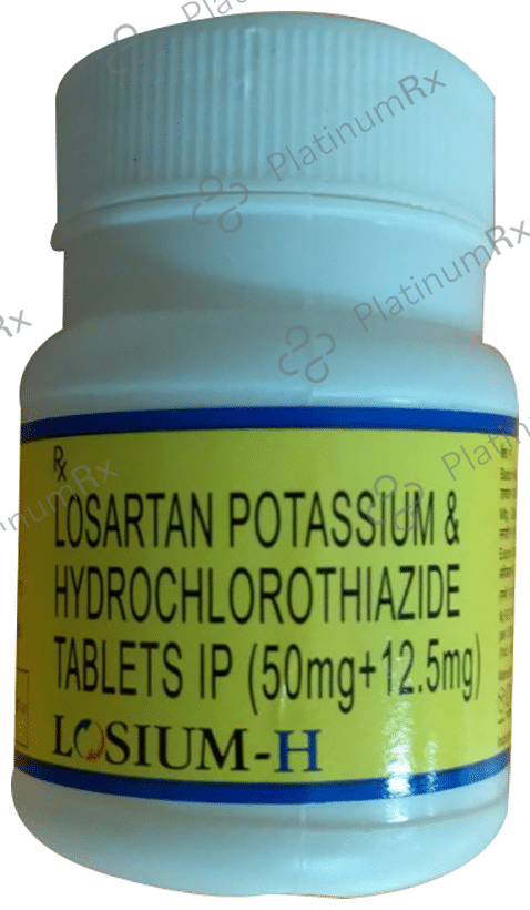 Losium H 12.5/50mg Tablet 30s