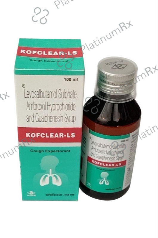 Kofclear LS 30/50/1mg Cough Syrup 100ml