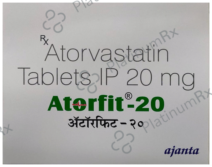 Atorfit 20mg Tablet 20s