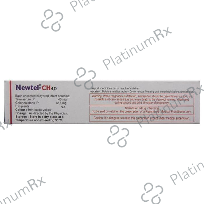Newtel CH 40/12.5mg Tablet 10s