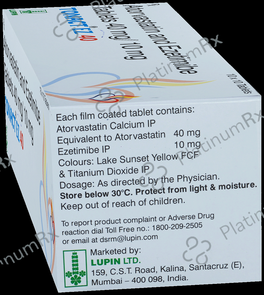 Tonact EZ 40/10mg Tablet 10s