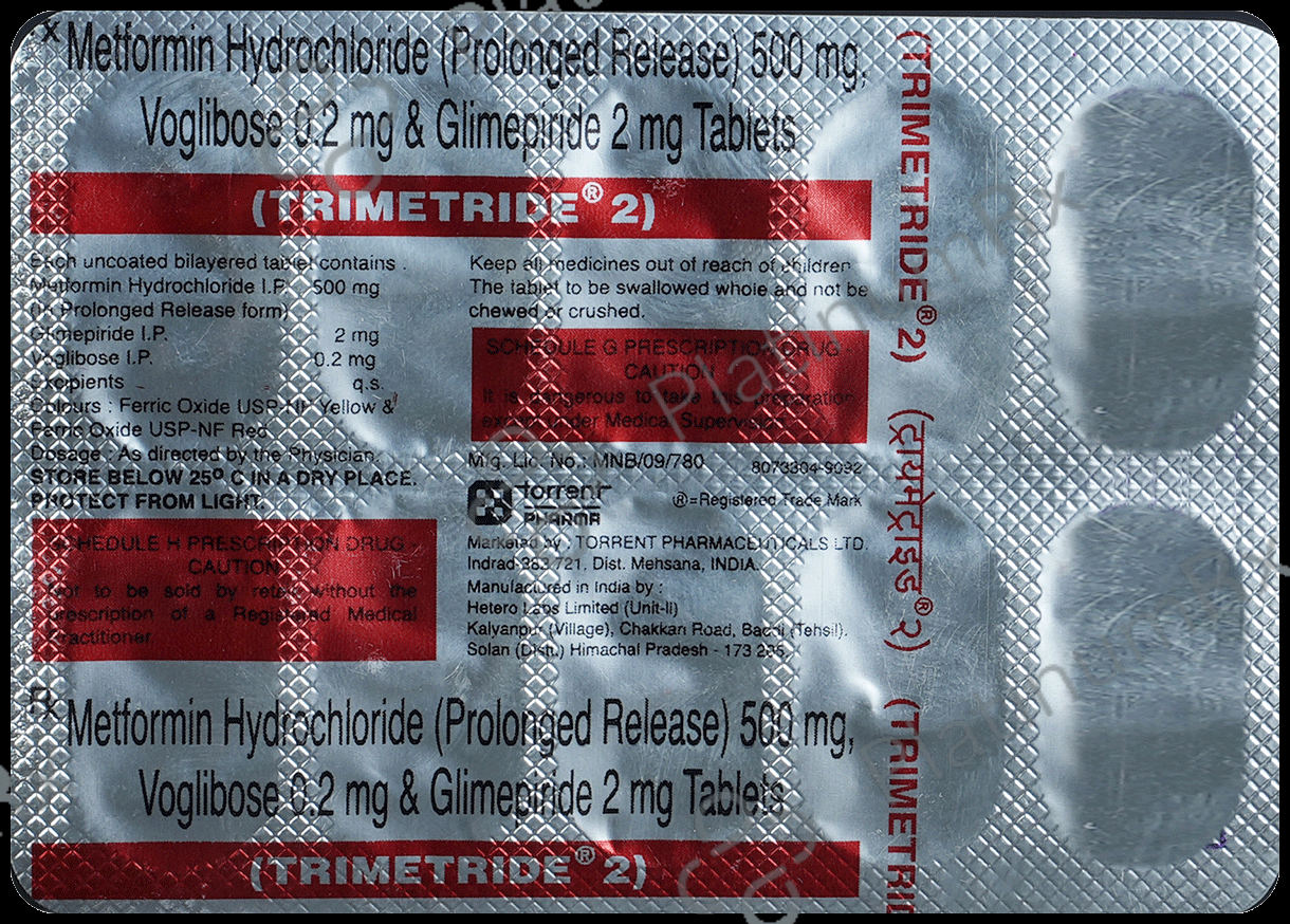 Trimetride 2/500/0.2mg Tablet PR 10s