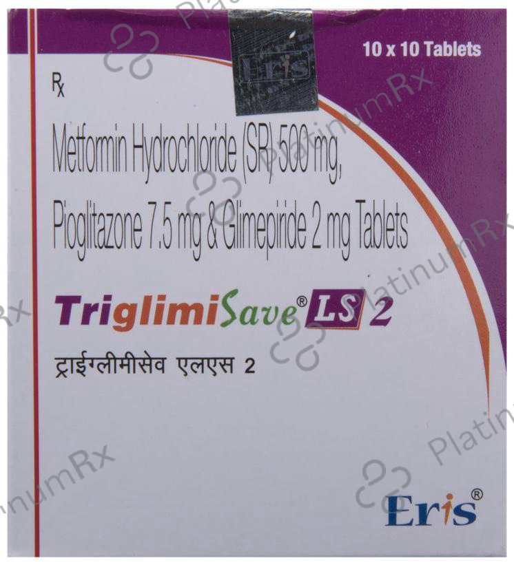 Triglimisave LS 2 Tablet SR