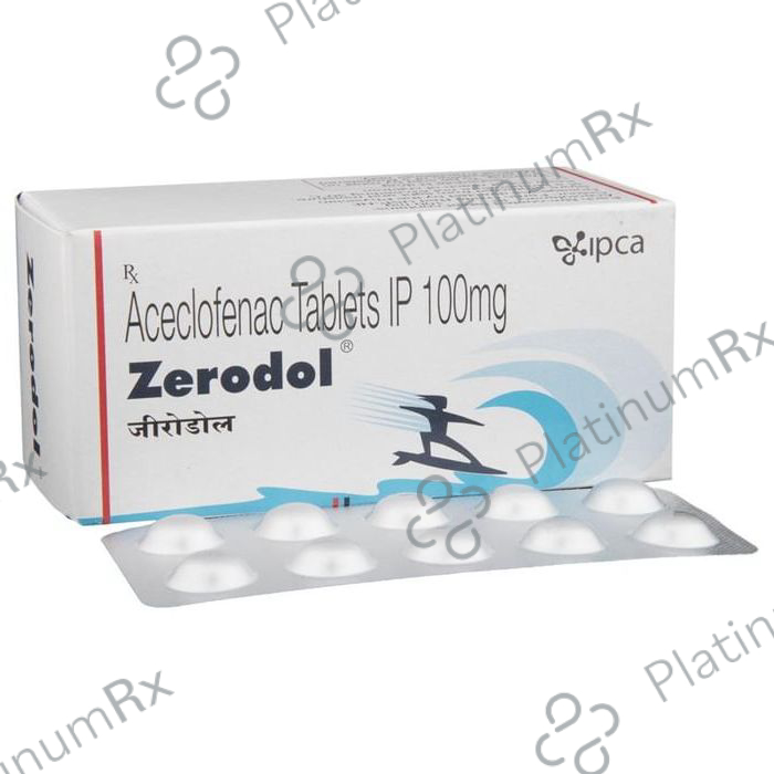 Zerodol 100mg Tablet 10s