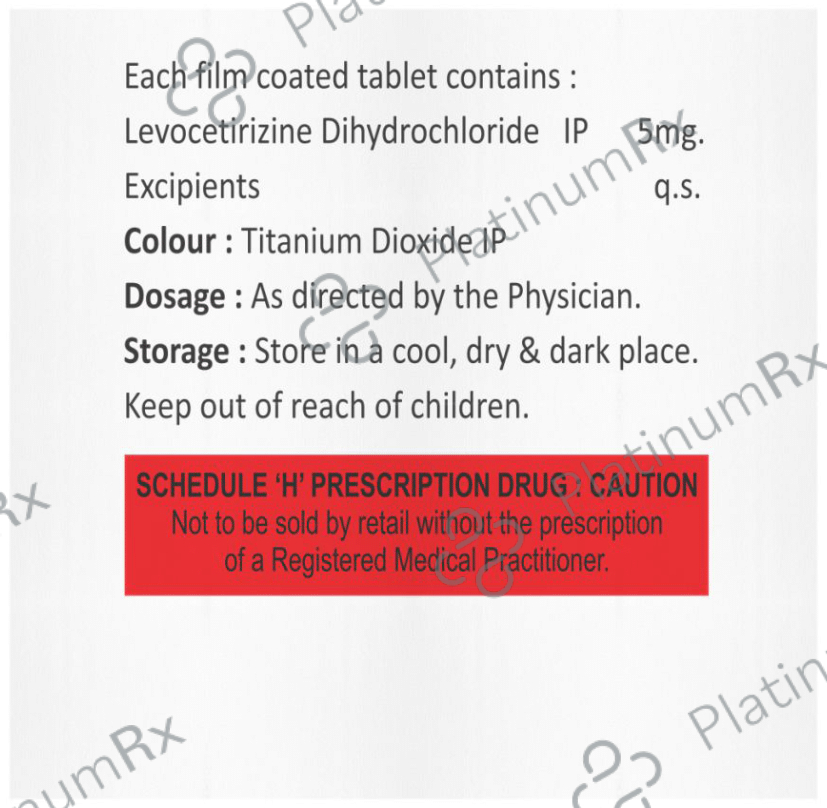 Levovil 5mg Tablet