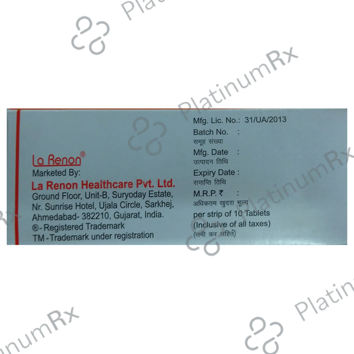 Zinepra 10 10/40mg Tablet SR 10s
