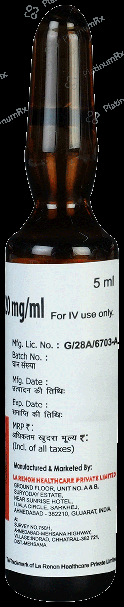 Qron 20mg Injection 1s