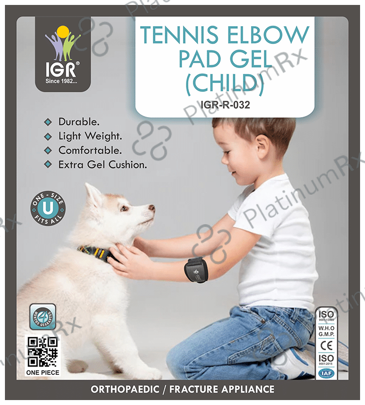 IGR Tennis Elbow Pad Gel for Child Blue Universal