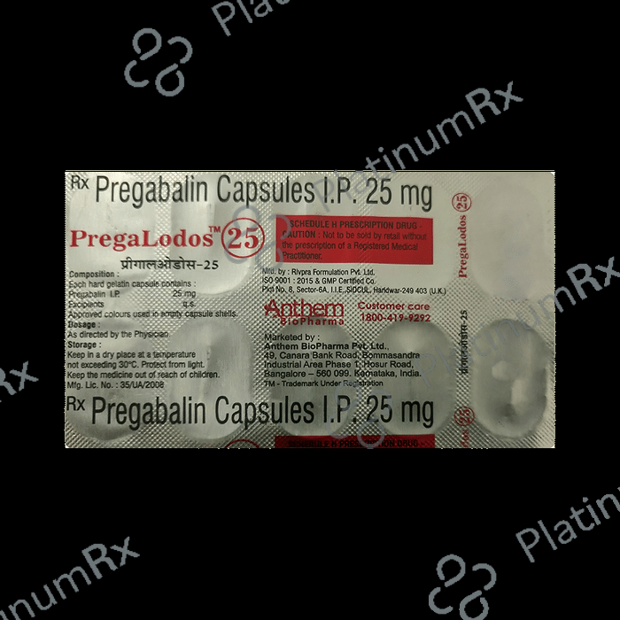 Pregalodos 25 Capsule 10s