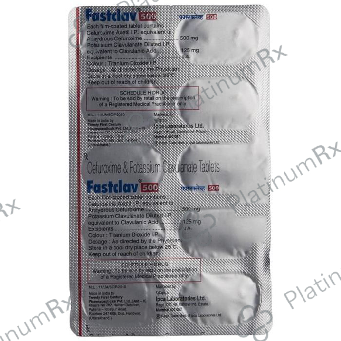 Fastclav 500 Tablet