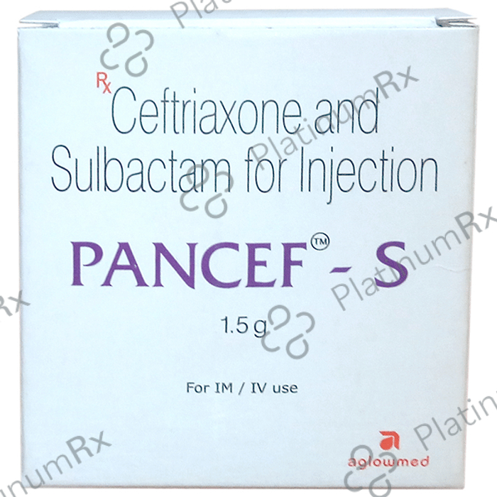 Pancef-S 1.5g Injection