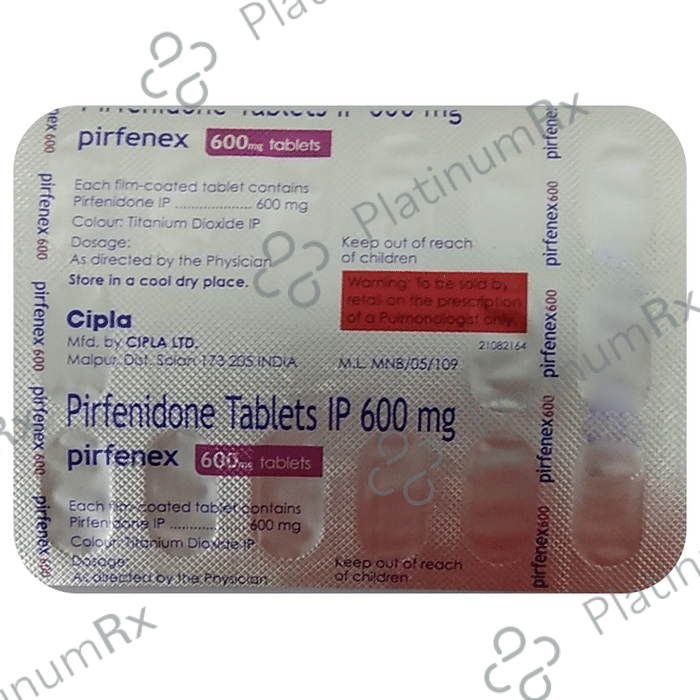 Pirfenex 600mg Tablet 15s