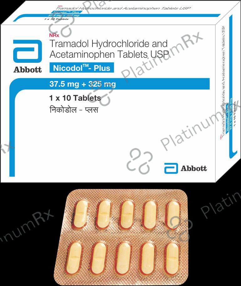 Nicodol Plus 325 mg/37.5 mg Tablet