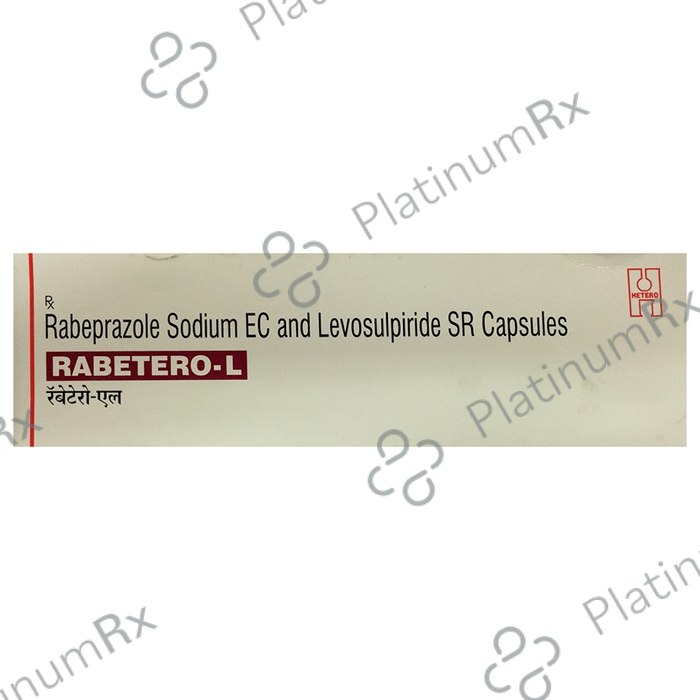 Rabetero L 75/20mg Capsule SR 10s