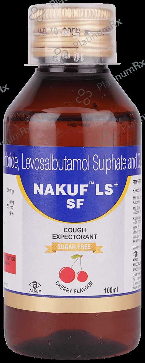 Nakuf LS+ SF Expectorant Cherry Sugar Free