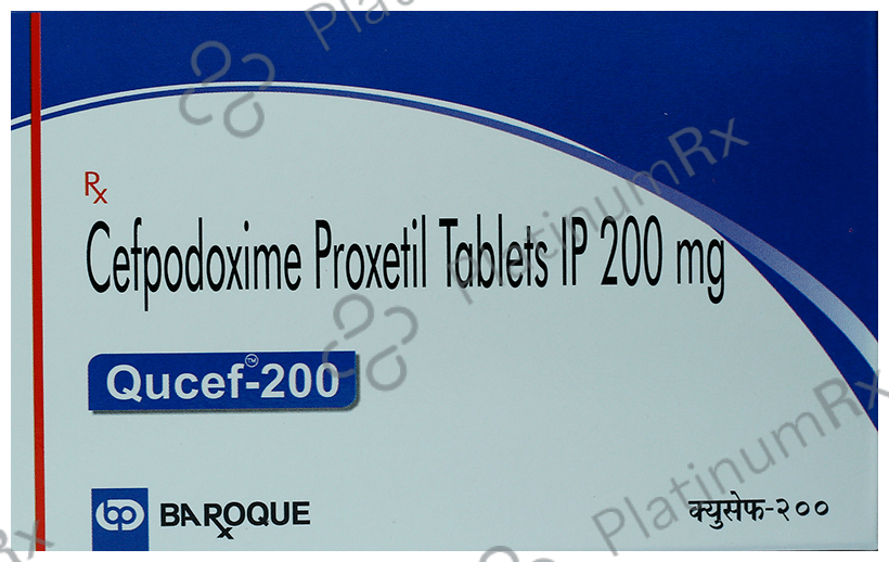 Qucef 200 Tablet