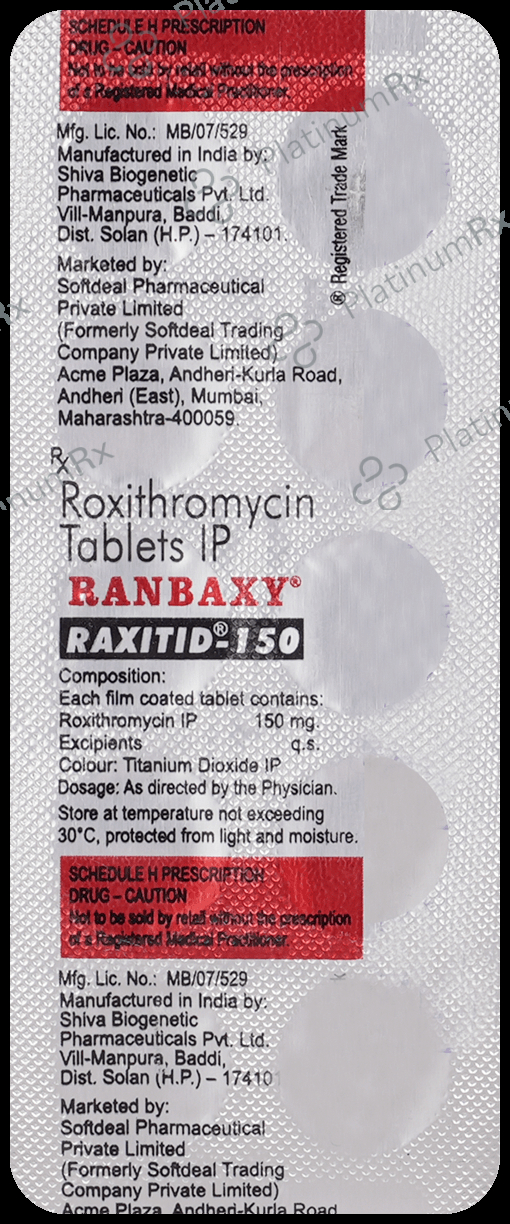 Raxitid 150mg Tab