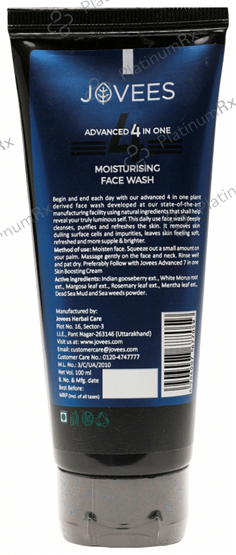 Jovees Men Essential Moisturising Face Wash