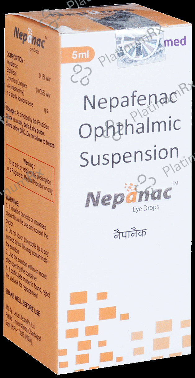 Nepanac 0.1% Eye Drop