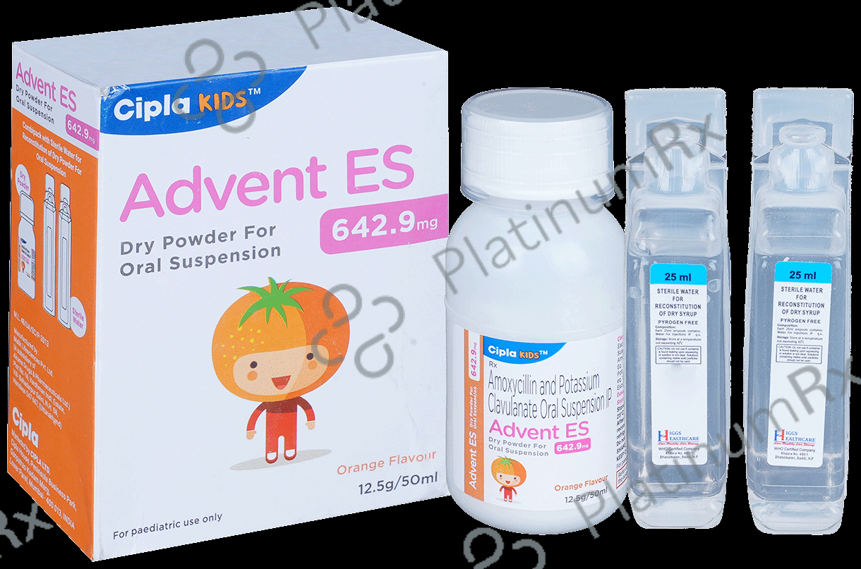 Advent ES 600/42.9mg Oral Suspension 50ml