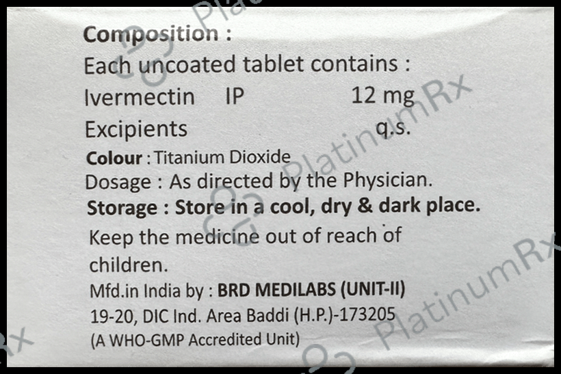 Iverbest 12 Tablet