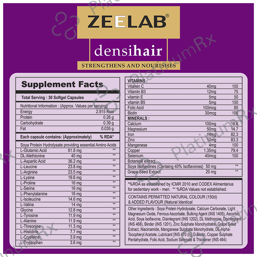 Zeelab Densihair Capsule