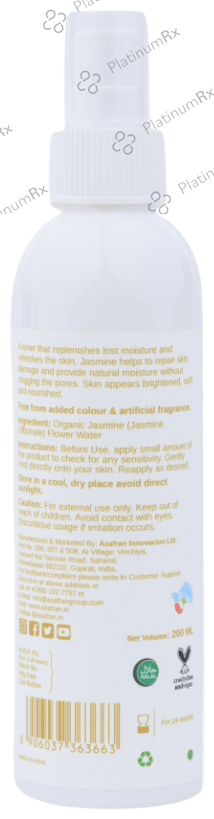 Azafran Organic Jasmine Floral Water
