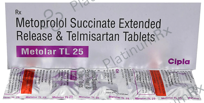 Metolar TL 25/40mg Tablet 10s