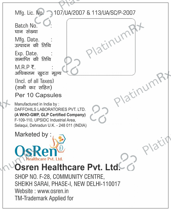 Rendulox 20 Capsule DR