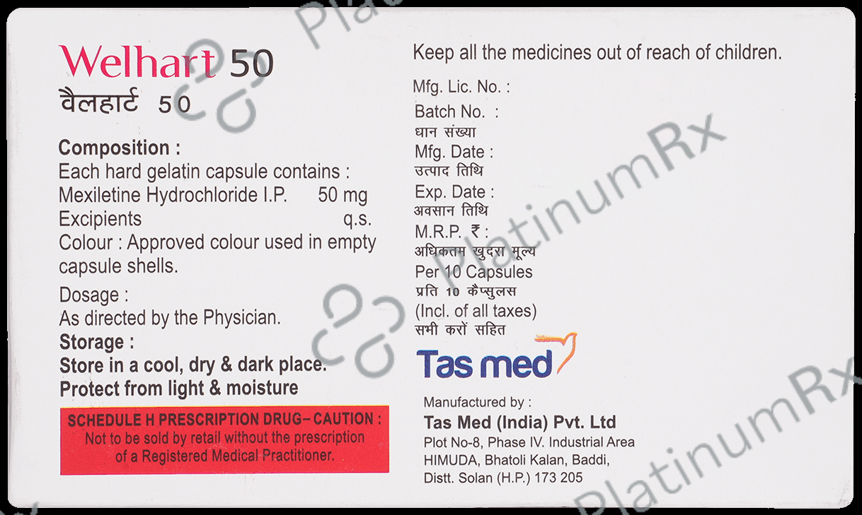 Welhart 50mg Capsule