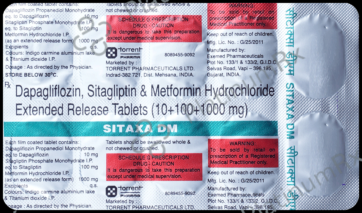 Sitaxa DM Tablet ER 10s