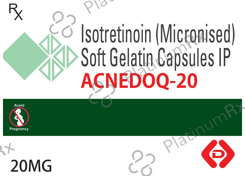 Acnedoq 20 Soft Gelatin Capsule