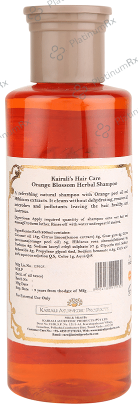 Kairali Orange Blossom Shampoo
