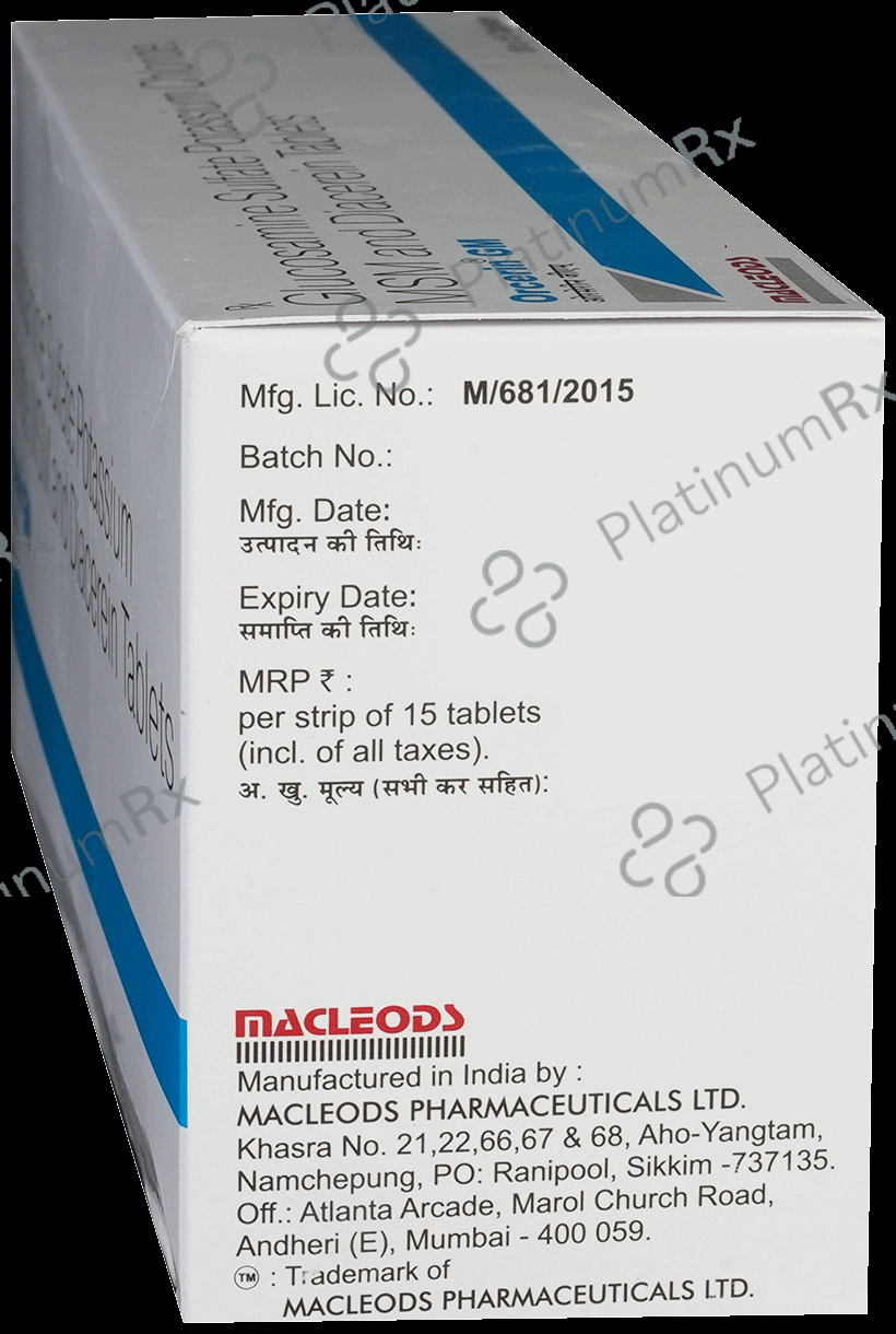 Orcerin GM 50/750/250mg Tablet 15s