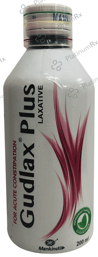 Gudlax Plus Laxative Peppermint Oral Suspension 200ml