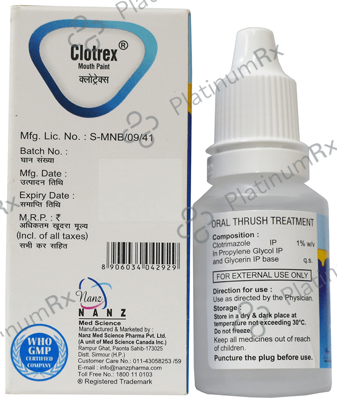 Clotrex Mouth Paint