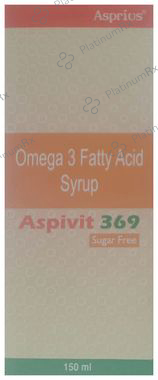 Asprius Aspivit 369 Syrup Sugar Free