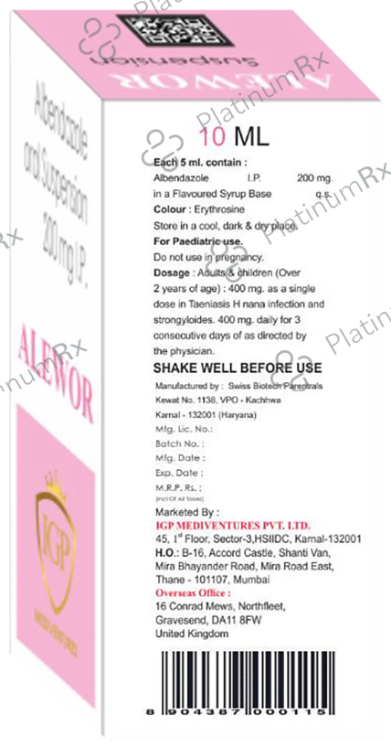 Alewor Oral Suspension