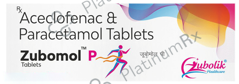 Zubomol P 100mg/325mg Tablet