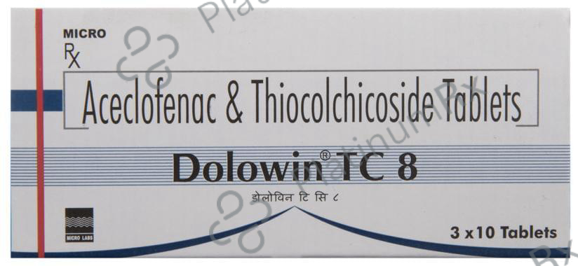 Dolowin TC 8/100mg Tablet 10s