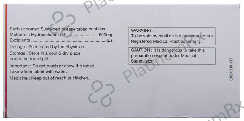 Obimet 500mg SR Tablet 15s