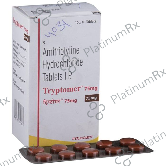 Tryptomer 75mg Tablet 10s