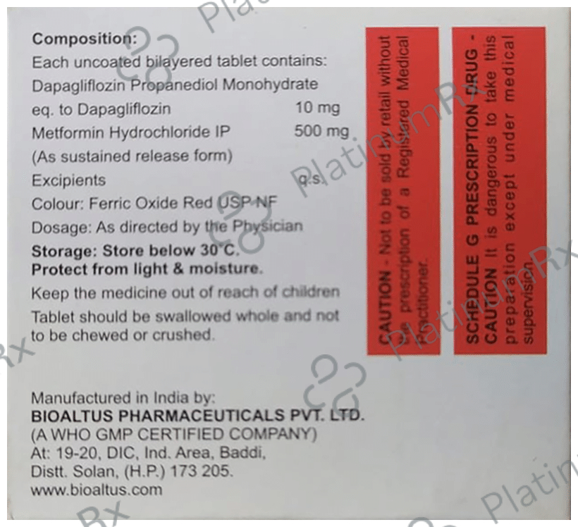 Daplogin-M 10 Tablet SR