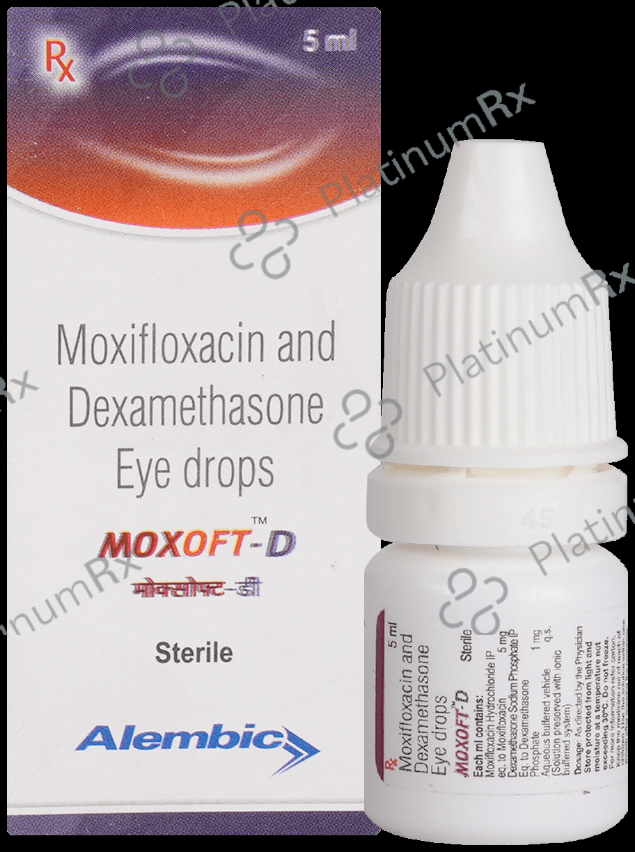 Moxoft D Eye Drop 5ml