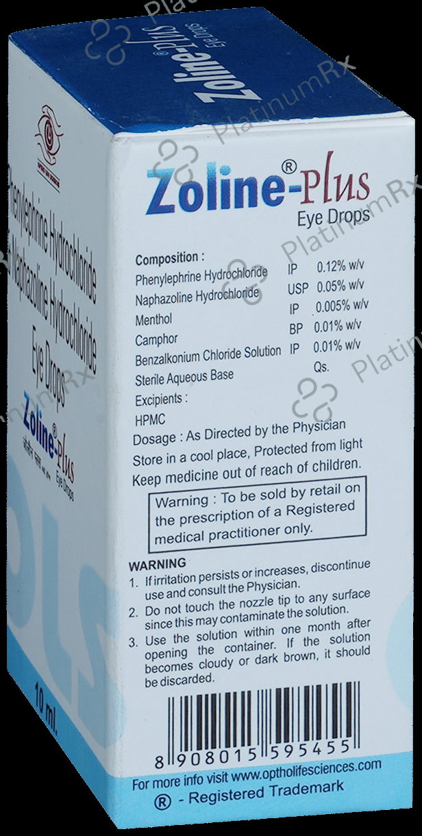 Zoline-Plus Eye Drops