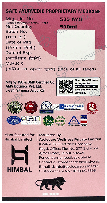 Asclecare Gynedivine C-Care Syrup